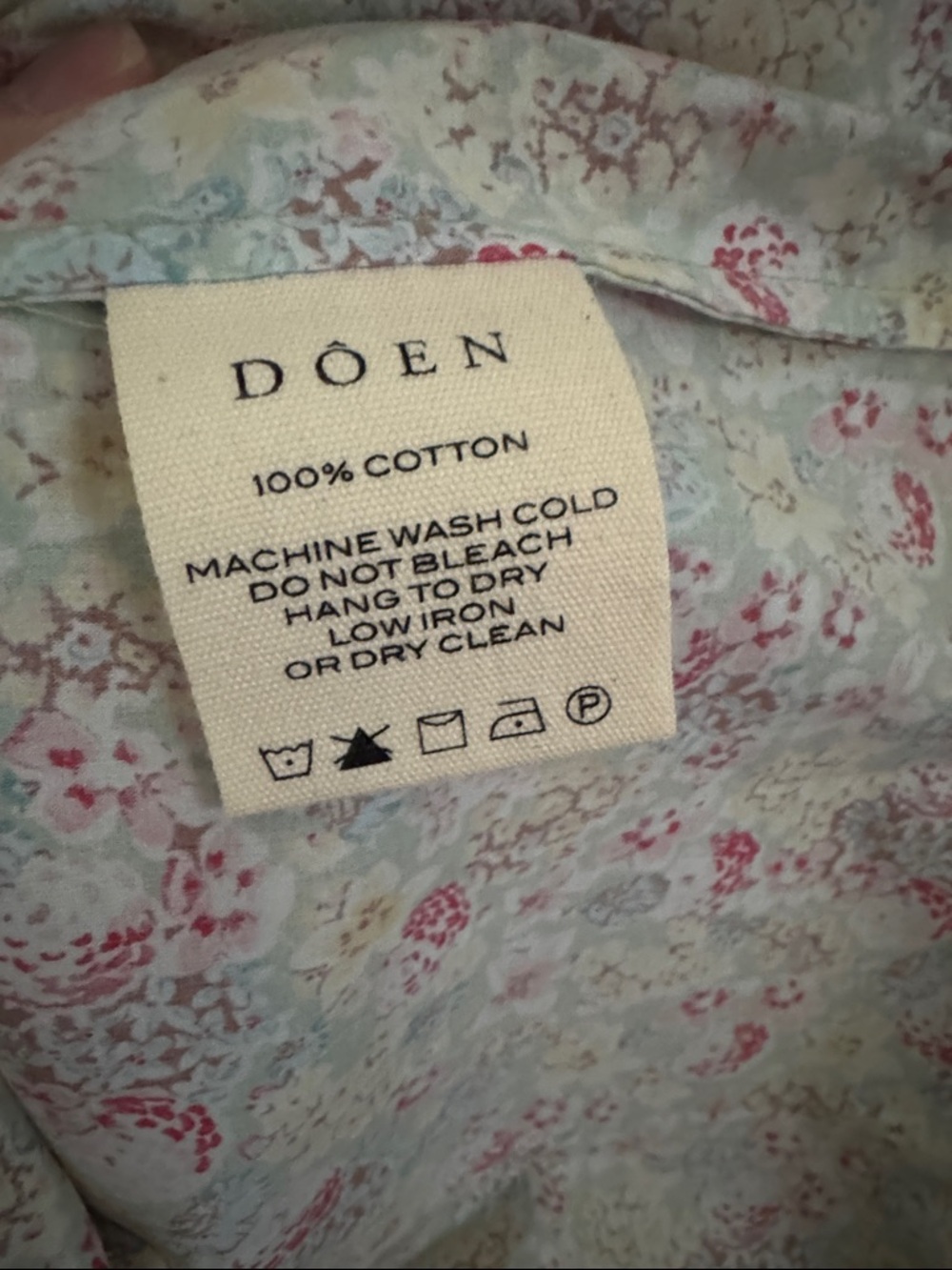 Doen Floral Chrysanthemum Dee Sundress in Pastel Mix - Picture 10 of 10